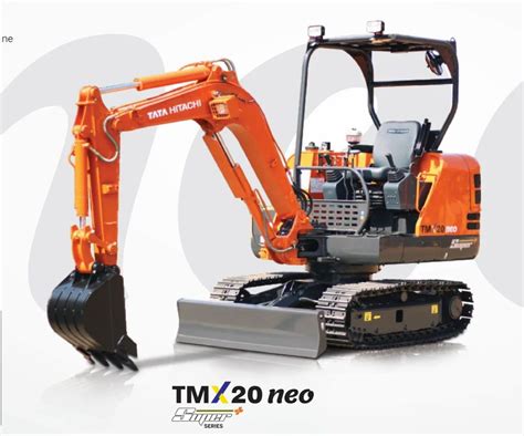 tata mini excavator price in india|tata hitachi tmx mini crawler.